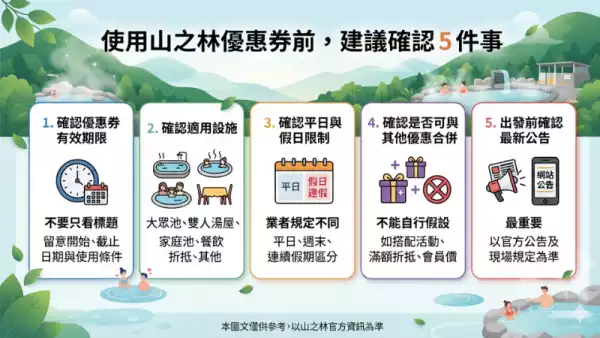 山之林優惠活動