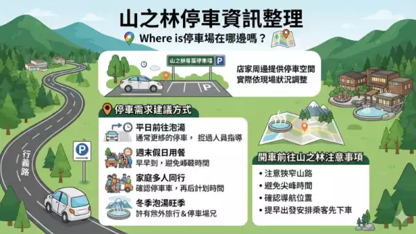 山之林停車場